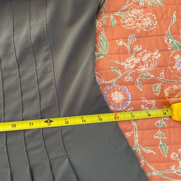 Banana Republic Slate Crepe Strappy Formal Maxi Dress - Picture 9 of 13